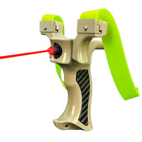 Nouvelle lance-pierre de compétition World Hero Outdoor équipée d'un laser - Matériel ABS, performance puissante, exceptionnelle