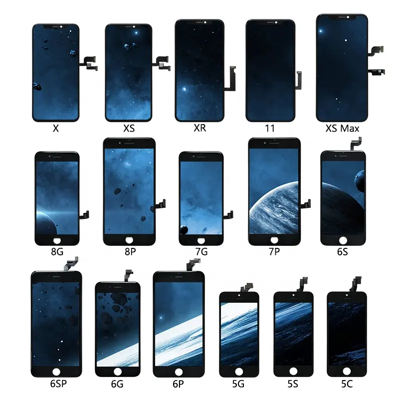 मोबाइल फोन lcds टच स्क्रीन मूल एलसीडी के लिए iphone 11 12 प्रतिस्थापन एलसीडी स्क्रीन के लिए iphone 5 6 7 8 x xs अधिकतम xr 11 प्रो OEM