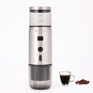 Cafetera Espresso Portátil Anbo, 15 Bares <span class=keywords><strong>de</strong></span> Presión, Acero Inoxidable, Control Manual, Multiusos, para Hogar, Oficina, Hotel, Comercial - Product Image 4