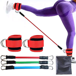Tobilleras Deportivas Unisex de Alta Calidad, Acolchadas, de Nailon y Algodón, Duraderas, Transpirables, para Gimnasio, Soporte para Máquinas de Fitness, Protección para Tobillos - Product Image 2