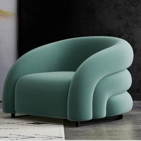 Chaise longue individuelle moderne italienne, style luxe léger, minimaliste aux couleurs arc-en-ciel, pour chambre, maison, balcon, tendance sur internet
