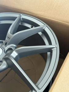 Roues de voiture de tourisme forgées en alliage d'aluminium 763M 18 19 20 pouces avec roues noires mates 5X120 PCD, compatibles avec <span class=keywords><strong>BMW</strong></span> F30 E36 E92 - Product Image 4
