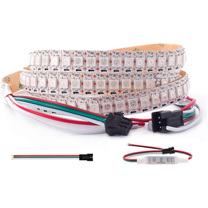 Ws2811 ws2812b sk6812rgb địa chỉ <span class=keywords><strong>LED</strong></span> ánh sáng xách tay 3key <span class=keywords><strong>Mini</strong></span> sp002e điều khiển 600 Pixels DC5V DC12V DC24V - Product Image 2