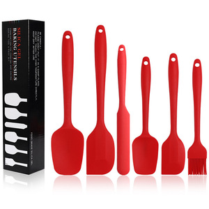 Crema torta spatola da cucina Set di utensili in Silicone raschietto spatola strumento di cottura per la cottura della cucina - Product Image 6