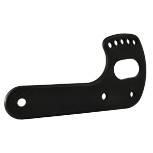Support latéral fixe pour siège baquet de voiture, noir, revêtement antirouille, réglage multi-niveaux de hauteur, accessoires pour siège de course - Product Image 2