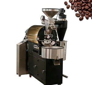 Torréfacteur à café électrique/gaz de 3 kg par lot pour les cafés, les restaurants, les boulangeries - Product Image 3