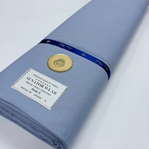 Tissu de <span class=keywords><strong>costume</strong></span> de haute qualité pour sénateur africain nigérian, couleur blanche, tissu pour hommes pour costumes et chemises, 5 yards pour vêtements de Dubaï - Product Image 5