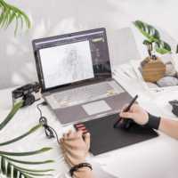 Vinsa T505 Profesional Usb-c On-Board Driver Baterai Gratis Pena Tablet Menulis Gambar