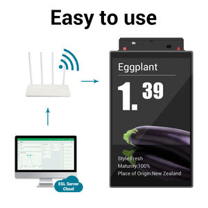 10.1 pouces TFT couleur étiquette d'étagère électronique système ESL fruits aliments frais lire la vidéo étiquettes <span class=keywords><strong>de</strong></span> <span class=keywords><strong>prix</strong></span> <span class=keywords><strong>de</strong></span> supermarché LCD - Product Image 2