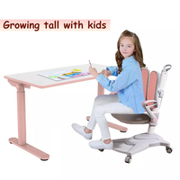 ZD DESK 2022 dernier bureau d'étude rond à hauteur réglable pour enfants, ensemble de table et de chaise ergonomique pour enfants en bonne santé