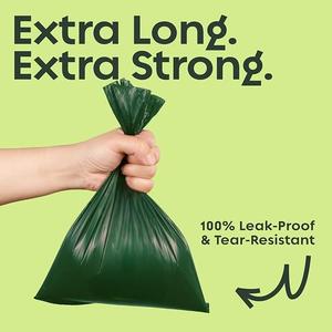 Fig-Scented Dog Poop Bags, 120 Count Leak-Proof Extra Thick Pet Waste Bags, 9x13 Inch Refill Rolls for Dog Walking & Cleanup - Product Image 2