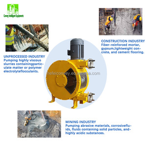 <span class=keywords><strong>Pompe</strong></span> péristaltique industrielle auto-amorçante haute performance pour le pressage des boues, le ciment et les liquides visqueux, résistante à l'abrasion, avec tuyau longue durée de vie - Product Image 4