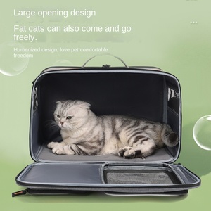 Ybtoopet yue bai ארנב תיק תיק חתול קיבולת גדולה אופנתי לנשא מחמד מוצק לכלבים תיבת חתול נייד יוצא - Product Image 4