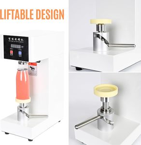 Machine de scellage automatique électrique pour canettes en PET et en aluminium avec un diamètre de scellage de 55 mm pour les canettes de soda, de bière et de jus de 250 à 650 ml - Product Image 4