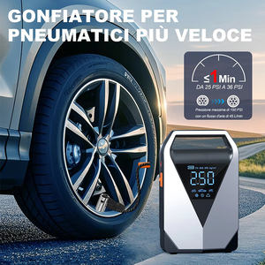 <span class=keywords><strong>D</strong></span>émarreur de voiture 4 en 1 avec compresseur <span class=keywords><strong>d</strong></span>'air 12000mAh Gonfleur de pneus portable Banque <span class=keywords><strong>d</strong></span>'alimentation Lumière LED pour voiture Moto Vélo - Product Image 4