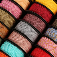 Fil à écailler LONGJIE Dragon Scale, diamètre 1,2 mm, polyester/nylon, fil pour bijoux, plusieurs couleurs disponibles, accessoires, tissage artisanal