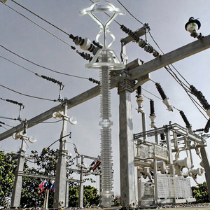 Poteau électrique 220KV pour la transmission <span class=keywords><strong>d</strong></span>'énergie extérieure, acier, Jilin Electricity Lock, blanc, IP66, équipement de distribution <span class=keywords><strong>d</strong></span>'énergie - Product Image 3