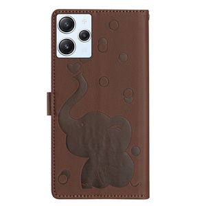 Custodia a Portafoglio in Pelle con Design Elefante per Redmi NOTE 14 Pro 4G 5G 14C 13 13C 12 11S 10 Pro Plus <span class=keywords><strong>Xiaomi</strong></span> 14T 13T 11 Lite <span class=keywords><strong>11T</strong></span> - Product Image 6