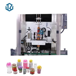 Automatic Sauce Glass Bottle Label Sticking Machine