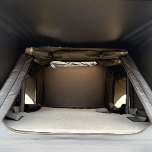 <span class=keywords><strong>Tente</strong></span> <span class=keywords><strong>de</strong></span> toit rigide en aluminium à double couche imperméable pour toutes les saisons, avec tissu en <span class=keywords><strong>toile</strong></span> pour véhicules 4x4 - Product Image 6