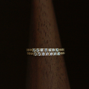 CANNER 925 <b>Sterling</b> <b>Silver</b> Simple <b>Stacked</b> <b>Rings</b> Pave Zircon Women Luxury Vintage Engagement Wedding Party <b>Rings</b> 18K Gold Jewelry - Product Image 6