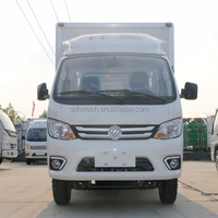 Camionnette chinoise à double cabine, 1,5 tonne, 3,5 tonnes, conduite à droite, petite boîte fermée, mini-fourgonnette de transport de marchandises