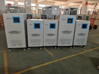 Stabilisateur de tension triphasé SVC 220V 380V 440V 10kVA 15kVA 20kVA 30kVA 40kVA en cuivre, régulateur de tension automatique triphasé