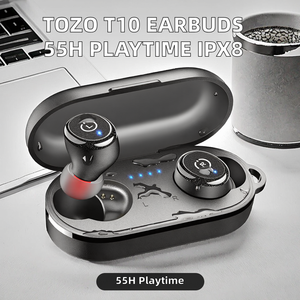 Audífonos Inalámbricos T10, Bluetooth 5.3, Personalización de Ecualizador a través de Aplicación, Controlador Dinámico, Diseño Ergonómico, 55 Horas de Reproducción, Estuche de Carga Inalámbrica, IPX8 - Product Image 2