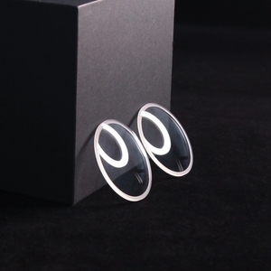 Lentille convexe Plano de grand diamètre d'usine 100mm 150mm 200mm 300mm revêtement anti-reflet OEM loupe Instruments d'optique - Product Image 5