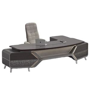 Bureau exécutif moderne et durable en bois massif de luxe pour la maison ou un usage commercial Table de conférence parfaite - Product Image 2