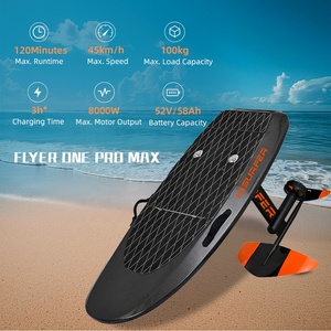 Tabla de Surf Efoil de Fibra de Carbono de 8KW, 45KM/H, de Alta Calidad y Buen Precio, Venta Caliente 2025, de Gran Fábrica - Product Image 1