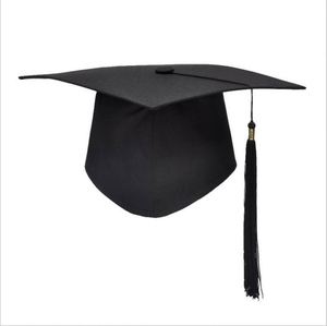 Gorra de graduación al por mayor para niños y adultos, toga académica personalizable con borla de algodón para ceremonias en escuelas y centros de formación. - Product Image 1