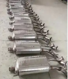 ท่อไอเสียสแตนเลสสำหรับ Toyota Land Cruiser ท่อไอเสีย4000กลางอะไหล่รถยนต์ - Product Image 3