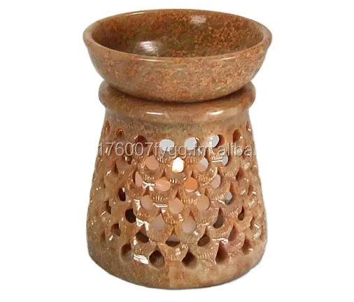 Quemador de aceite aromático, piedra de jabón de alta calidad para decoración del hogar, Perfume líquido artesanal, regalos para meditación, aromaterapia