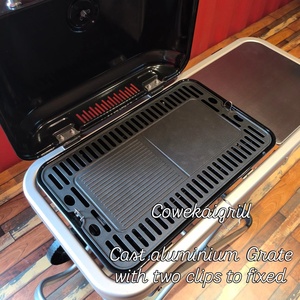 <span class=keywords><strong>Barbecue</strong></span> au gaz propane portable breveté avec couvercle luxueux, moderne et haut de gamme pour l'extérieur, la terrasse, le jardin et le camping - Product Image 6