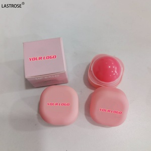 4 Sabor a frutas Vegano cuadrado Bálsamo labial redondo Hidratante Fresa Natural Larga duración Cuidado de los labios Cosméticos Cuidado Bálsamo labial - Product Image 4