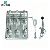 PUGO PNC-250-3 3P 250A 380V Sectionneur-couteau à double contact en cuivre, type ouvert, pour tableau de distribution