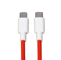 Kabel Pengisian Cepat 20W PD Tipe C ke Tipe C 3A USB 2.0 TPE untuk Ponsel Android, Power Bank, Komputer