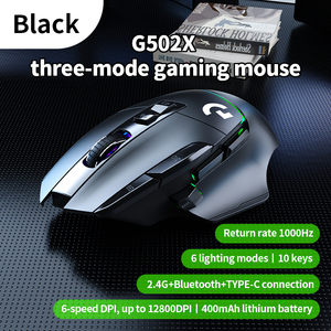 Ratón Inalámbrico para Juegos <span class=keywords><strong>G502X</strong></span> Lightspeed de 1000Hz, para Diestros, 9 Botones, Pesas Personalizables, RGB, 25600 DPI, para PC - Product Image 2