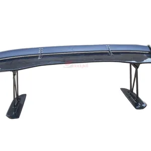 Evrim EVO 7 8 9 stil karbon Fiber arka Spoiler 1700MM GT kanat