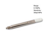 Universal Piezo Tourmaline Crystal Pressure Sensor/Transducer/Transmitter OEM with 0-10MPa Range High-Frequency Response