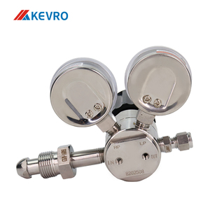 Dual Gauge Hogedrukgasregelaar 316 Roestvrijstalen 1/4 "Npt 3000 Psi Voor Laboratorium-En Analytische Apparatuur - Product Image 6