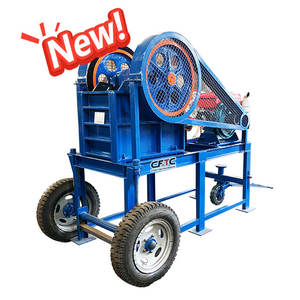 Promotion Algérie : Concasseur à Mâchoires Portable PE200x350 à Moteur Diesel 5t/h, Compact et Mobile avec Composants Essentiels (Boîte de Vitesses et Roulements) - Product Image 1