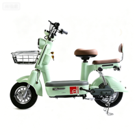 Sepeda Listrik Kota Retro Grosir 350W 48V Ebike Sepeda Motor Listrik Ringan Skuter Listrik Dewasa