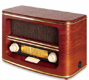 Radio <span class=keywords><strong>CD</strong></span> classique en <span class=keywords><strong>bois</strong></span> personnalisable R160-1 avec haut-parleur en <span class=keywords><strong>bois</strong></span> rétro en MDF et fonction Bluetooth - Product Image 1