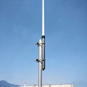 Высокоусиленная 4 м 12dbi 300-400 мГц 400-520 мГц UHF Стекловолоконная Базовая антенна без заземления - Product Image 4