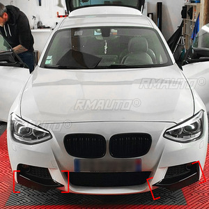 For BMW 1 Series F20 F21 M Sport 2012-2014 Body Kit Front Bumper <b>Splitters</b> Diffuse Front Bumper <b>Lip</b> Car Accessories - Product Image 5