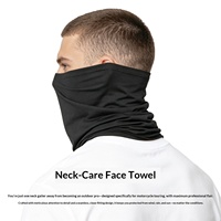Masque de protection solaire intégral pour le visage, respirant, en soie glacée, avec cache-cou, idéal pour le cyclisme