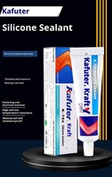 RTV Silicone Sealant K-704B Rentang Suhu -50C~200C untuk Logam Kafuter