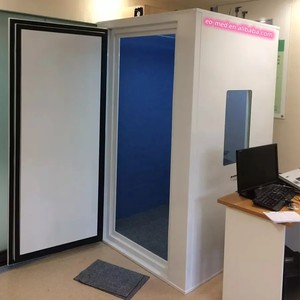 Portable Personal Foldable Audiometric Sound Isolation Audiology Booth Mobile Audiometric Hearing <strong>test</strong> Room - Product Image 2